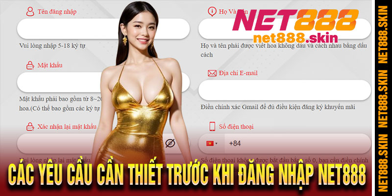đăng nhập Net888